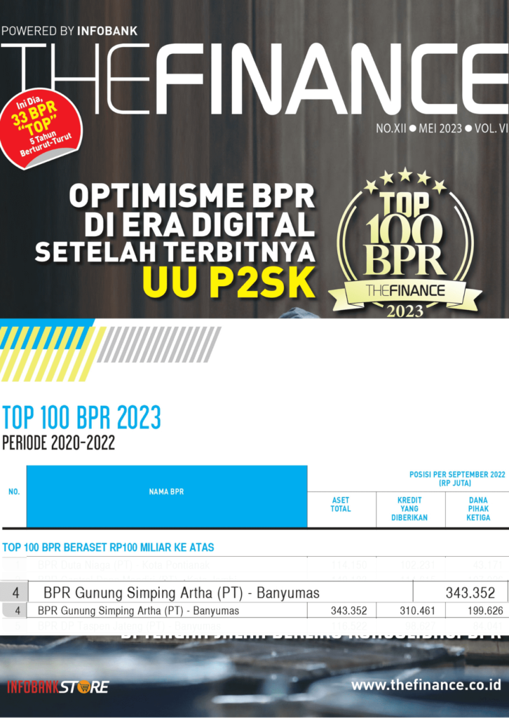 THE FINANCE TOP 100 BPR 2023 (1) – BPR Gunung Simping Artha